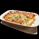 Baked with mozzarella