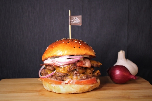 Triple Smash Burger